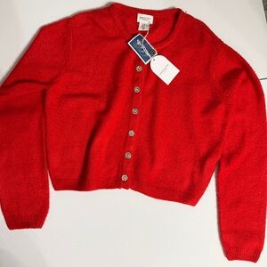 Song of Style Cropped Cardigan NWT Valentine’s Day